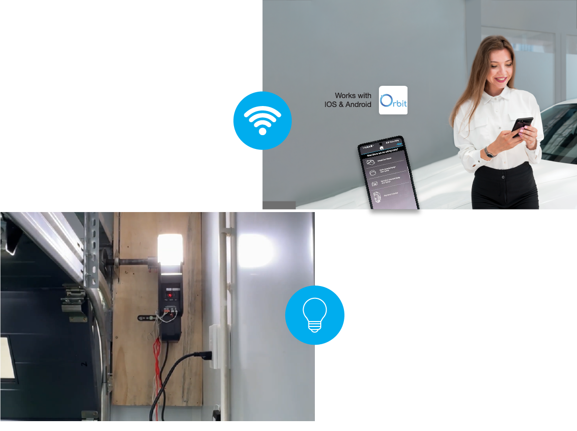 Side mount garage door opener-Skylink 2
