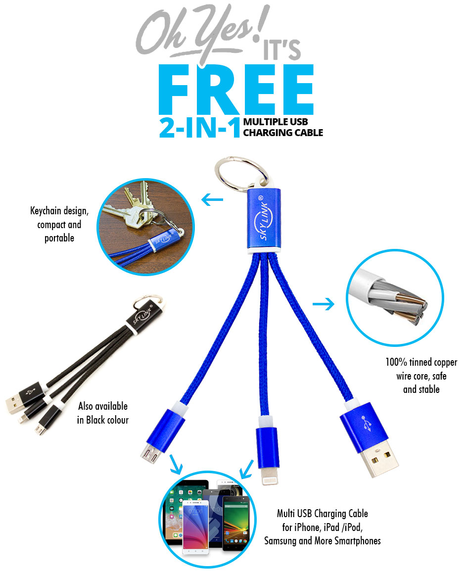 Free Charger Cable