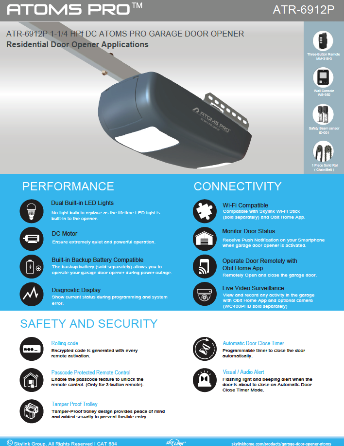 Skylink Garage Door Openers